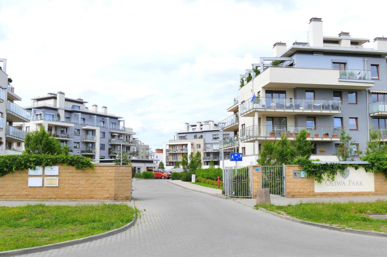 Lux Apartament Oliwa Park Gdansk Przymorze Blisko Plaza Jelitkowo I Sopot Apartment Exterior photo